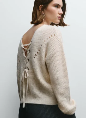 V-Neck Knit Jumper
