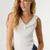 V-Neck Ribbed Top V-Neck Ribbed Top