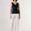 V-Neck Ribbed Top V-Neck Ribbed Top