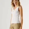V-Neck Ribbed Top V-Neck Ribbed Top