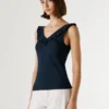 V-Neck Ribbed Top V-Neck Ribbed Top