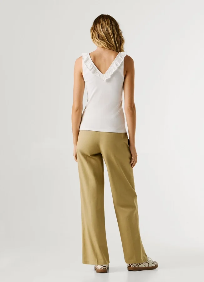 V-Neck Ribbed Top V-Neck Ribbed Top