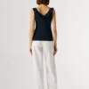 V-Neck Ribbed Top V-Neck Ribbed Top