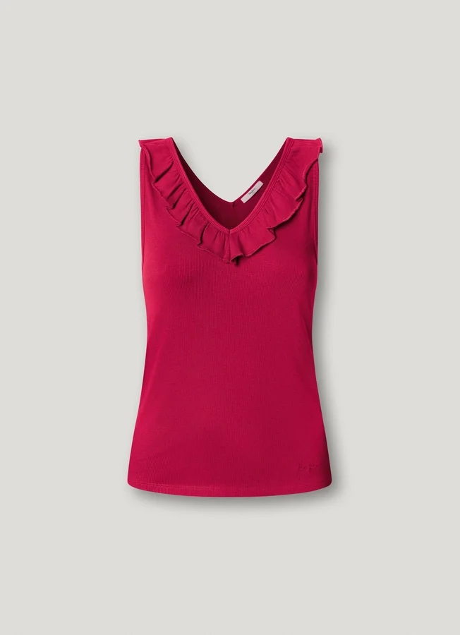 V-Neck Ribbed Top V-Neck Ribbed Top