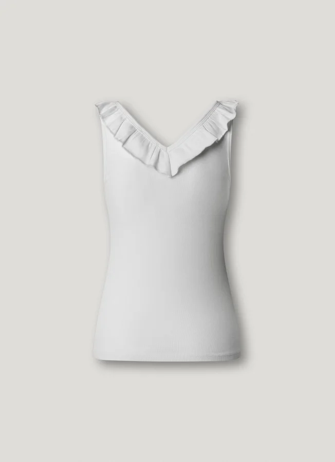 V-Neck Ribbed Top V-Neck Ribbed Top