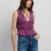 V-Neck Sleeveless Top V-Neck Sleeveless Top