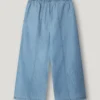 Wide Denim Trousers