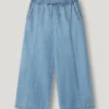 Wide Denim Trousers