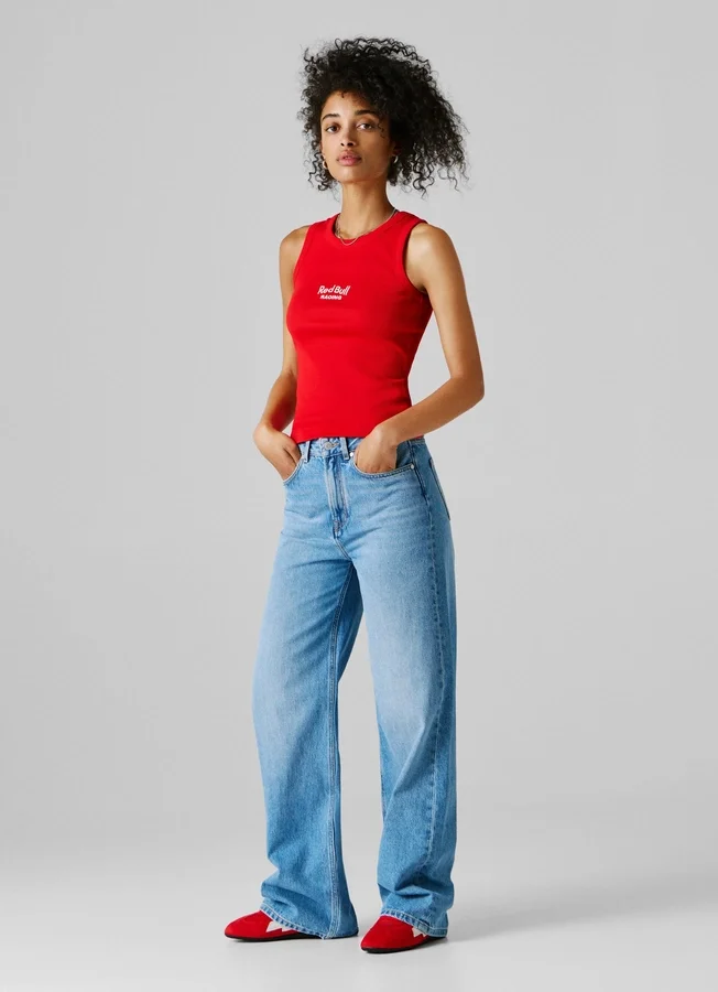 Wide Fit Mid-Rise Jeans Wide Fit Mid-Rise Jeans