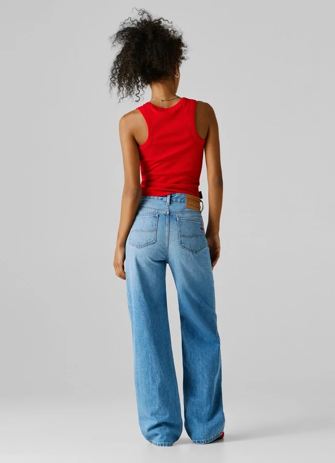 Wide Fit Mid-Rise Jeans Wide Fit Mid-Rise Jeans