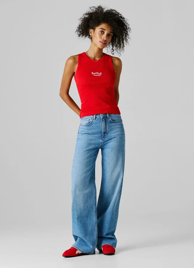 Wide Fit Mid-Rise Jeans Wide Fit Mid-Rise Jeans
