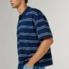 Wide Fit Striped Polo
