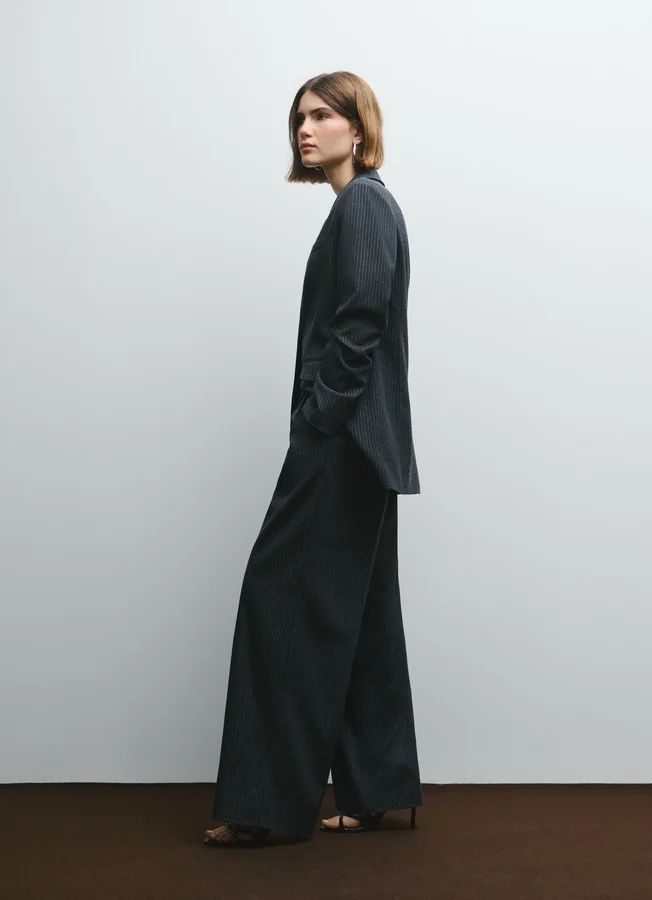 Wide Striped Trousers Wide Striped Trousers