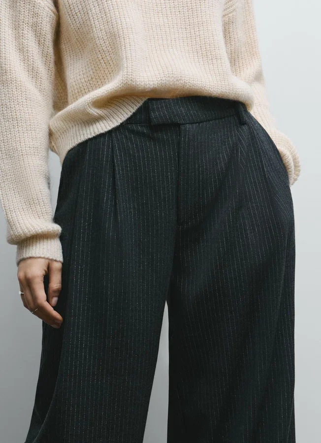 Wide Striped Trousers Wide Striped Trousers