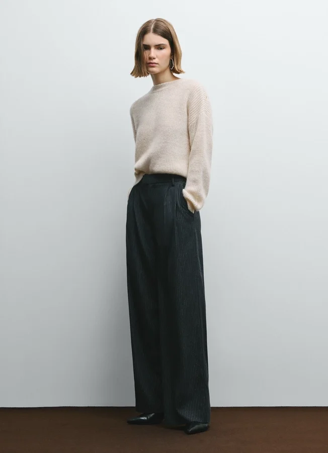 Wide Striped Trousers Wide Striped Trousers