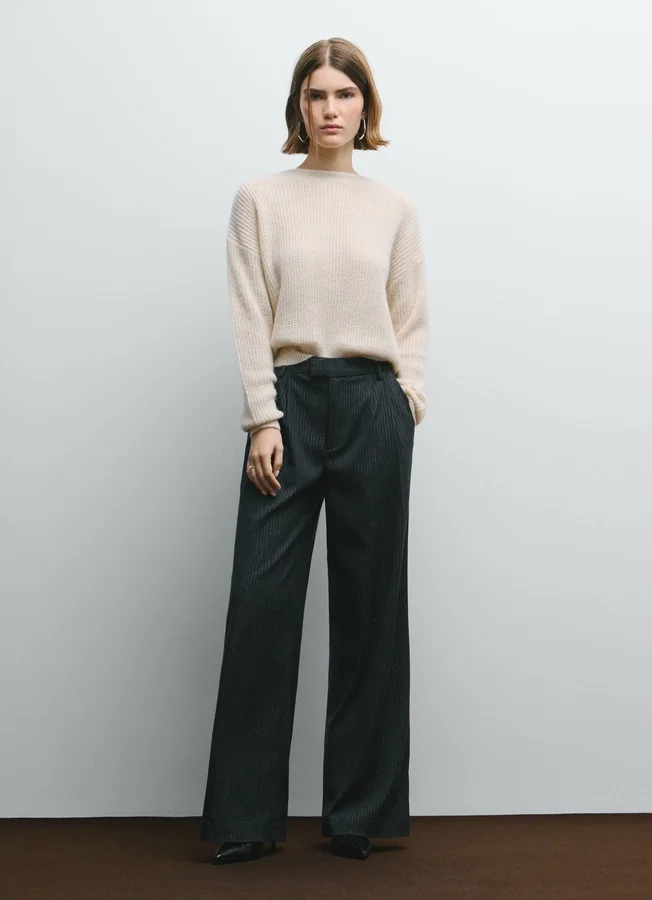 Wide Striped Trousers Wide Striped Trousers