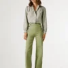 Wide Trousers with Front Buttons Wide Trousers with Front Buttons