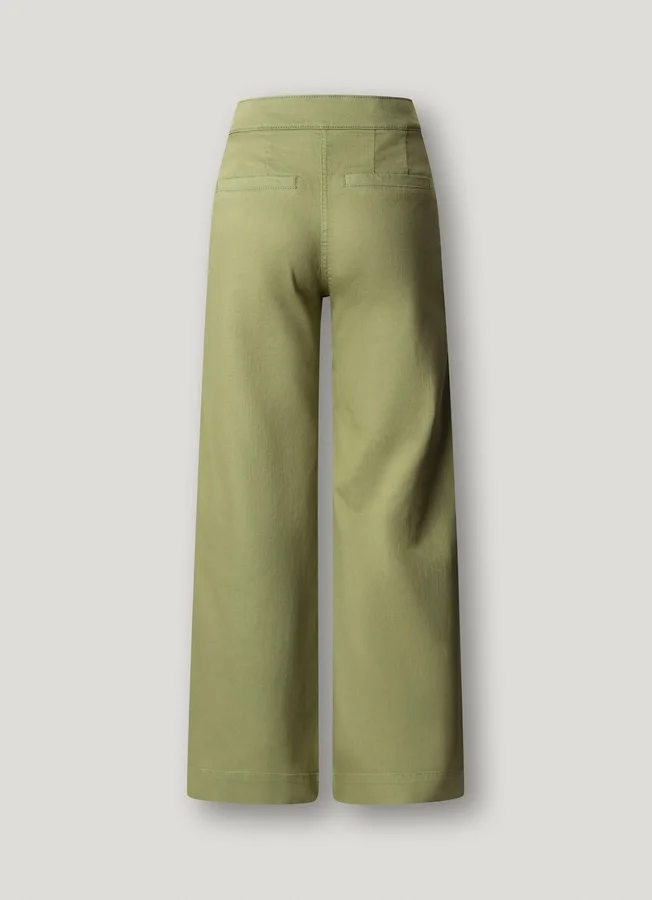 Wide Trousers with Front Buttons Wide Trousers with Front Buttons