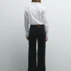 Wide Velvet Trousers