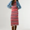 Zigzag Striped Maxi Skirt Zigzag Striped Maxi Skirt
