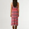 Zigzag Striped Maxi Skirt Zigzag Striped Maxi Skirt