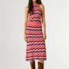 Zigzag Striped Maxi Skirt Zigzag Striped Maxi Skirt