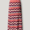 Zigzag Striped Maxi Skirt Zigzag Striped Maxi Skirt